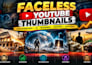 create clickable youtube thumbnails for faceless channels